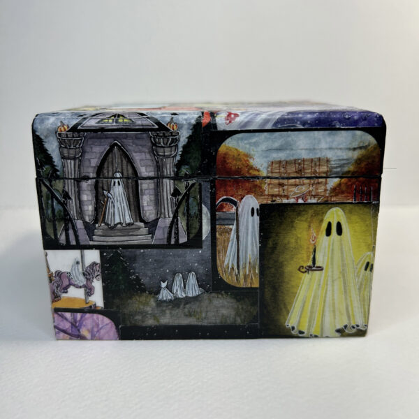 Ghostober 2024 Wooden Trinket Box