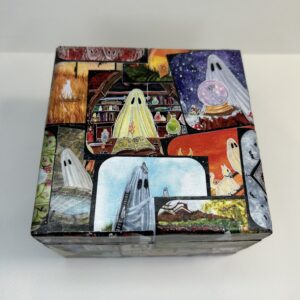 Ghostober 2024 Wooden Trinket Box