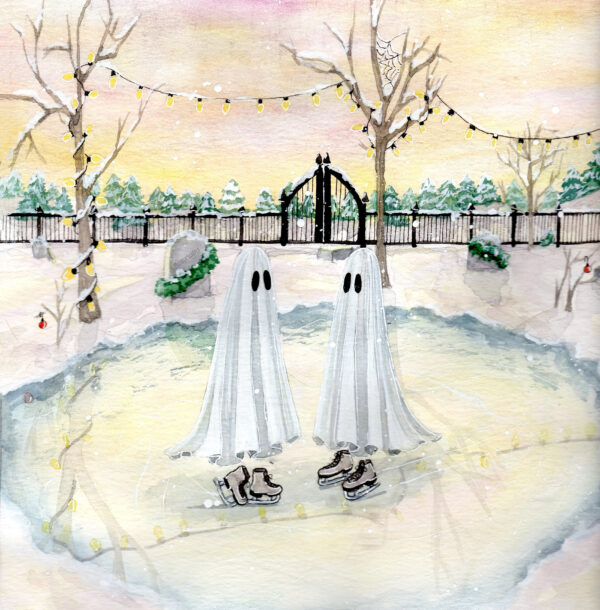 Ice Skating Ghosts