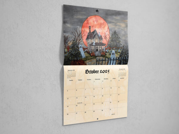 2025 Ghost Calendar