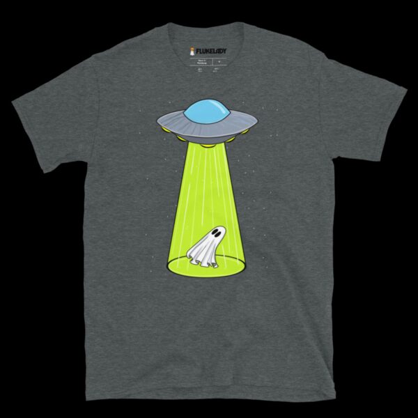 UFO Ghost - Unisex T-Shirt - Image 4