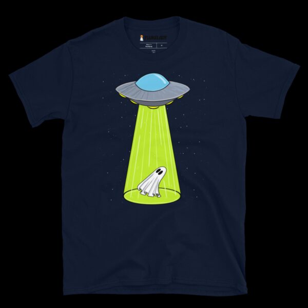 UFO Ghost - Unisex T-Shirt - Image 2