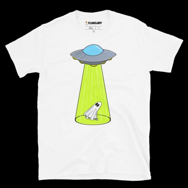 UFO Ghost - Unisex T-Shirt - Image 3