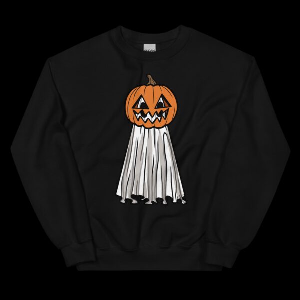 Pumpkin Head Ghost - Unisex Sweatshirt