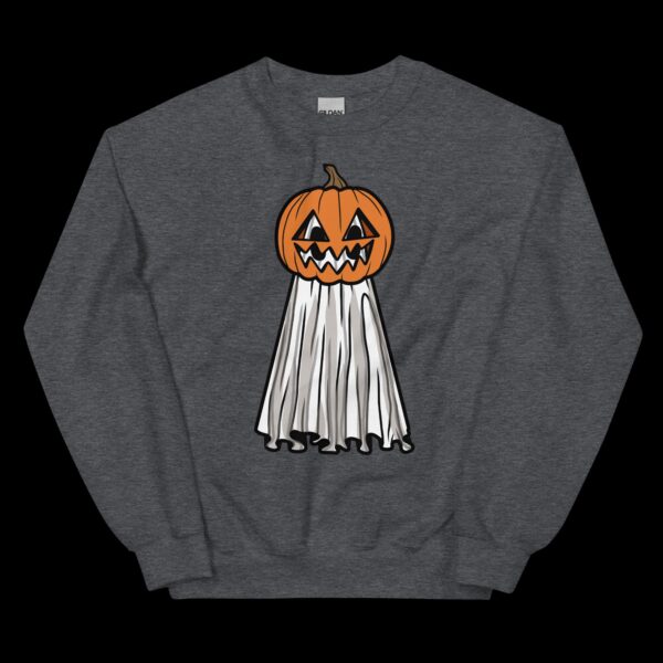 Pumpkin Head Ghost - Unisex Sweatshirt