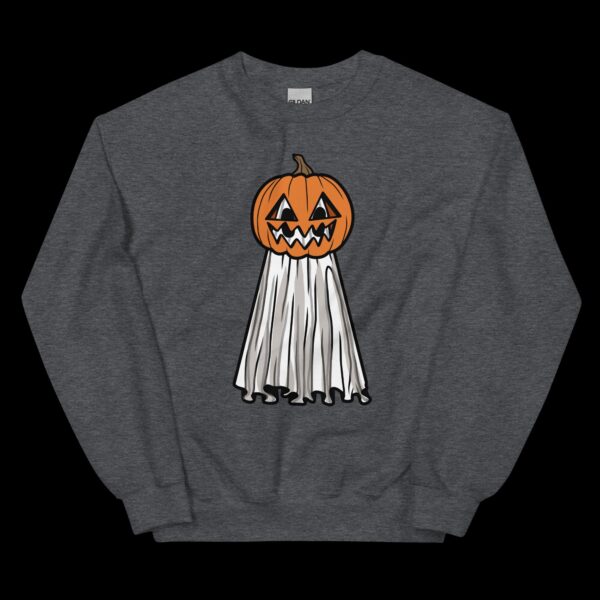 Pumpkin Head Ghost - Unisex Sweatshirt