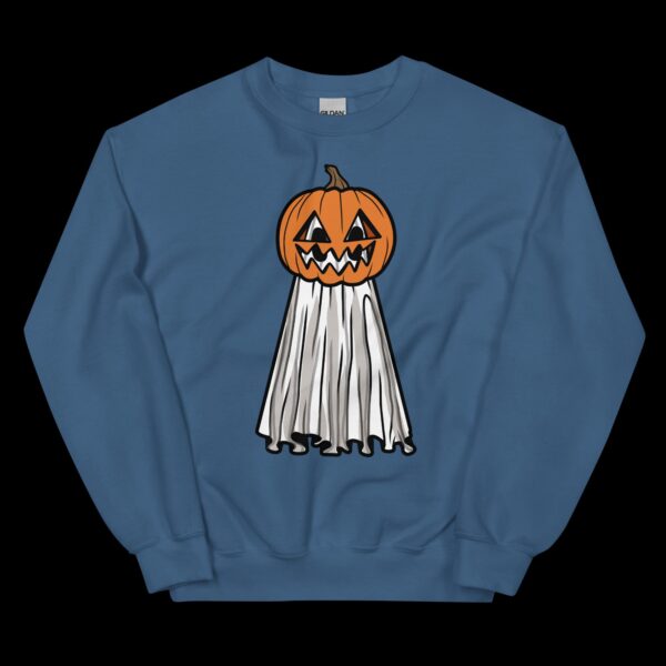 Pumpkin Head Ghost - Unisex Sweatshirt