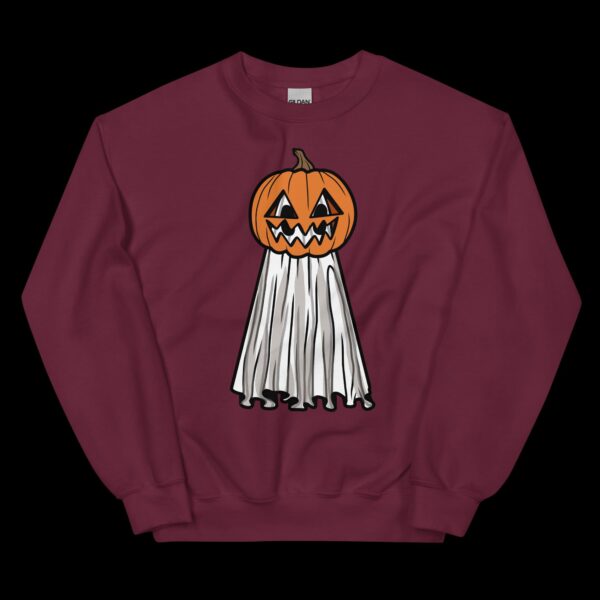 Pumpkin Head Ghost - Unisex Sweatshirt