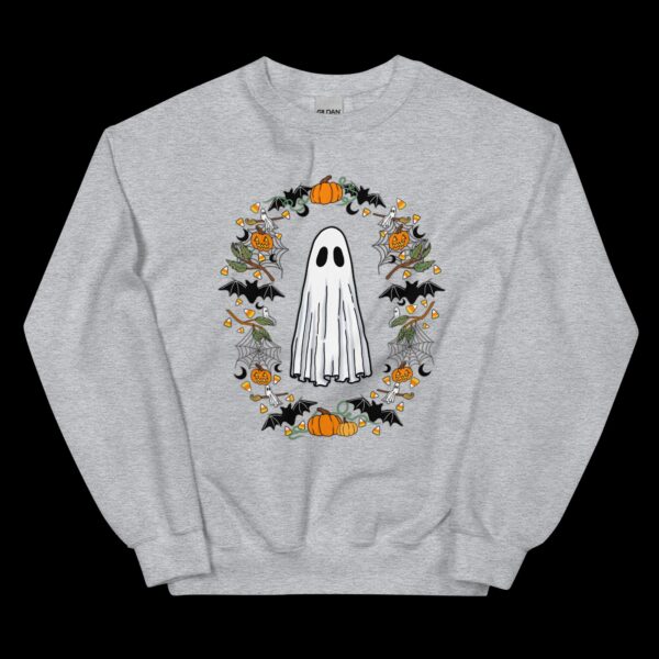 Halloween Ghost - Unisex Sweatshirt - Image 4