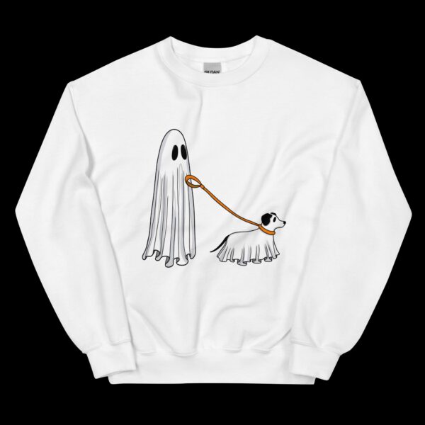 Ghost's Best Friend - Unisex Sweatshirt - Image 4