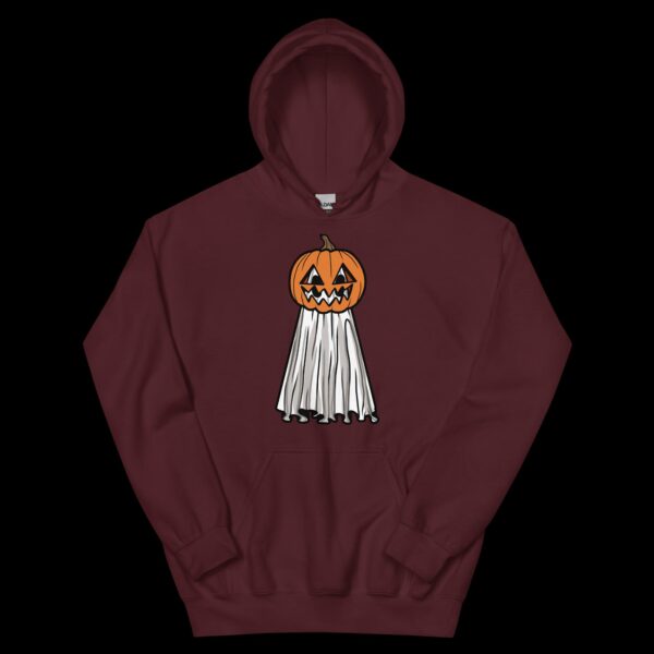 Pumpkin Head Ghost - Unisex Hoodie