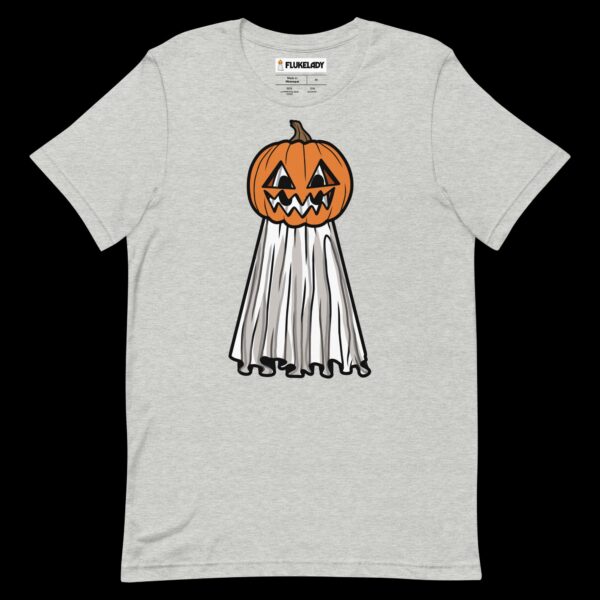 Pumpkin Head Ghost - Unisex Tee