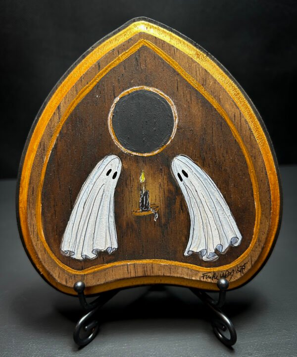 Original Painting on Wooden Planchette