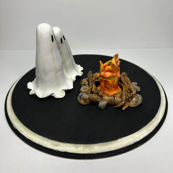 Glowing Ghost Camp Sculpture - Image 3