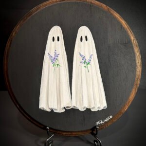 Lavender Ghosts on Wood