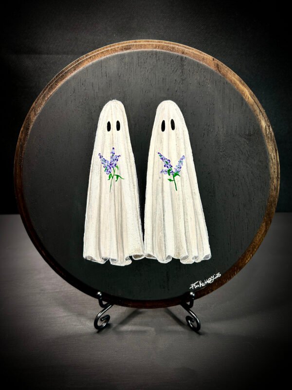 Lavender Ghosts on Wood - Image 2